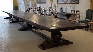 Table de monastère
