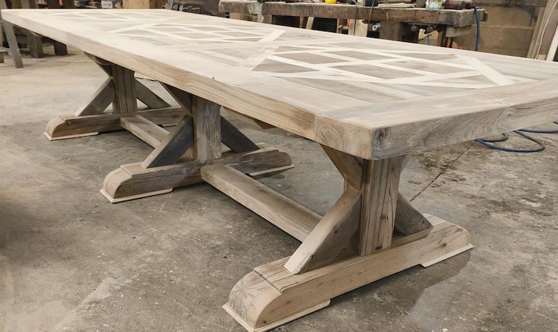 Table Monastère de 3m20 en chêne massif