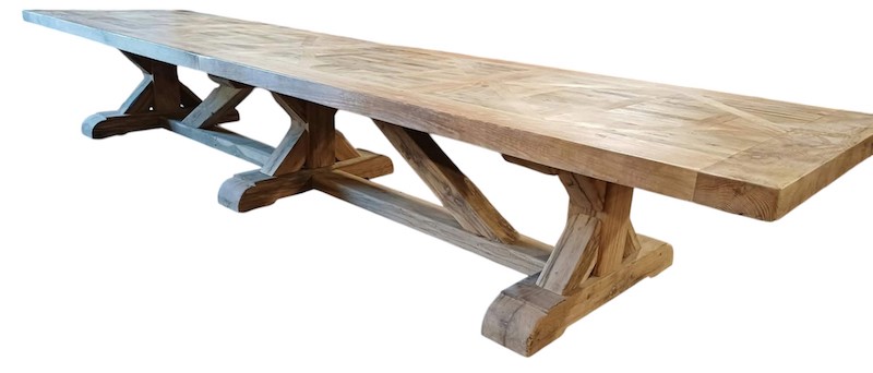 Table Monastère de 3m20 en chêne massif